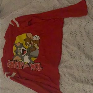 Tom and jerry long sleeve shirt